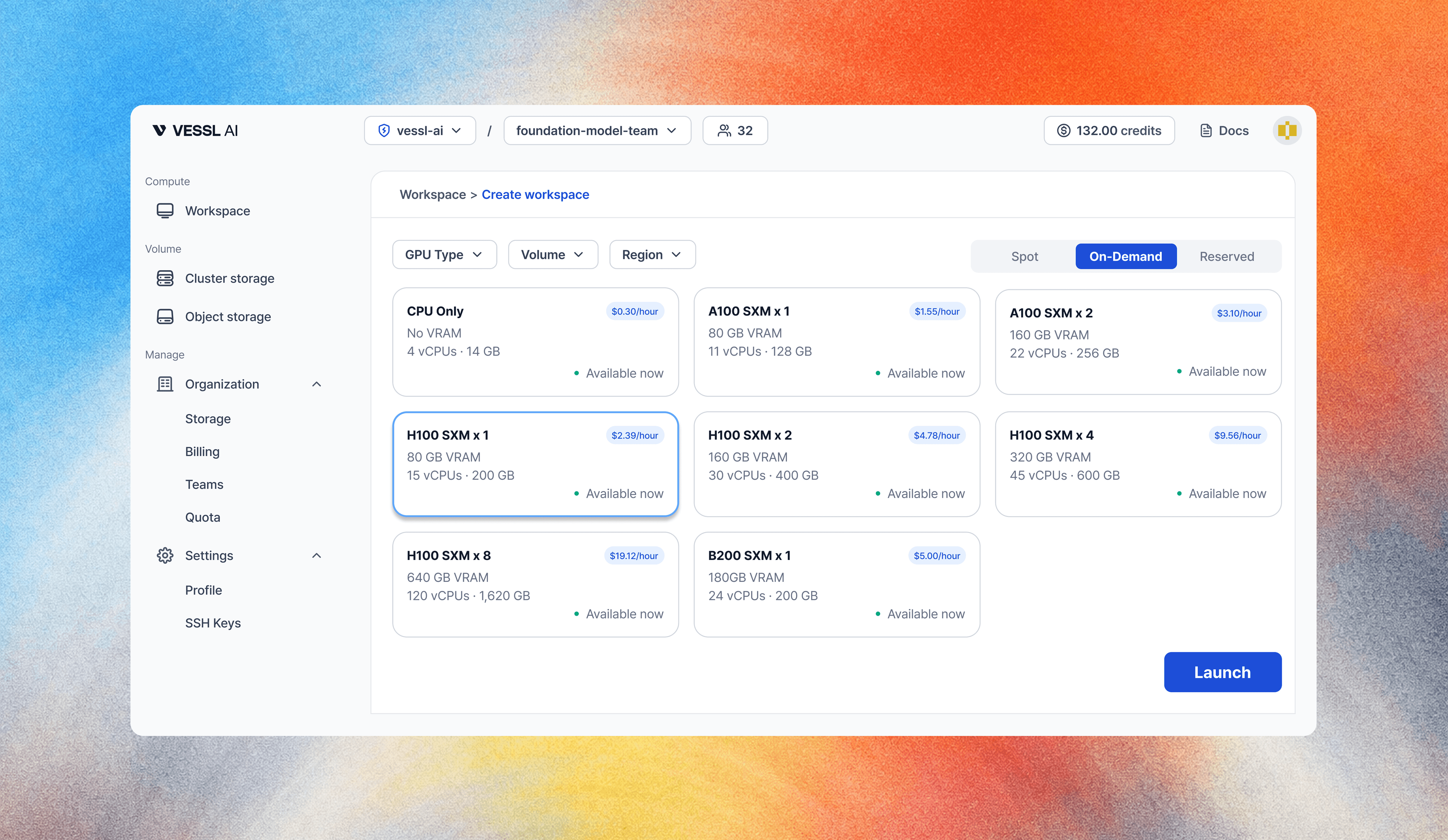 VESSL AI Platform